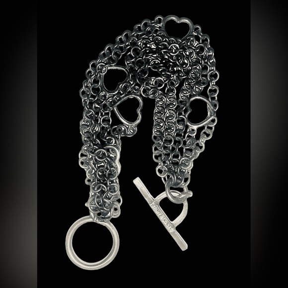 Tiffany & Co. Jewelry - Vintage Tiffany & Co. 925 Silver Heart Bracelet